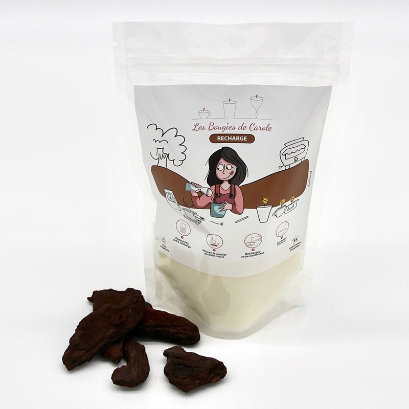 Recharge bougie 200ml santal