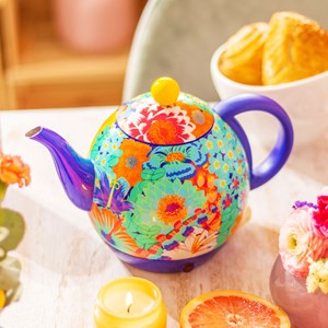 Bouilloire électrique 1 l  bleu