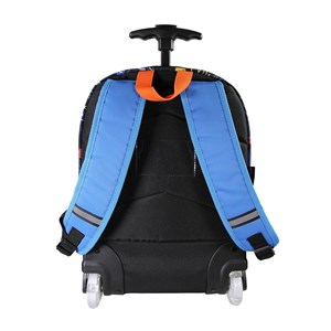 Sac à dos à roulettes recyclé robot bodypack 2 compartiments garçon primaire