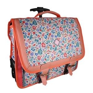 Cartable à roulettes bloom 41cm bodypack fille recyclé 2 compartiments primaire