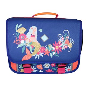 Cartable sirène 38cm bodypack fille 2 compartiments primaire