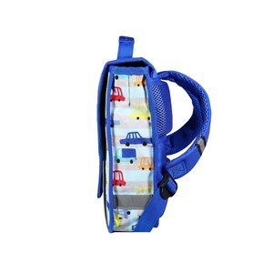 Bodypack cartable 33 cm 1 compartiment en route bleu