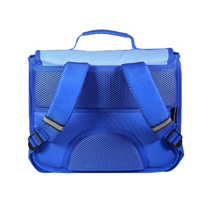 Bodypack cartable 33 cm 1 compartiment en route bleu