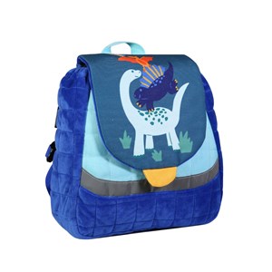 Bodypack sac goûter élastique 27 cm pyradino bleu