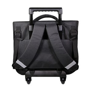 Cartable à roulettes 38 cm transformers noir