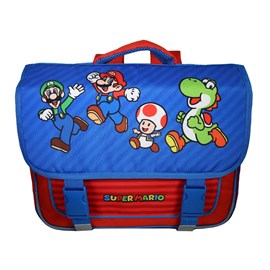Cartable 38 cm super mario multicolore