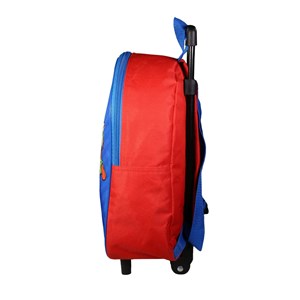 Sac à dos à roulettes 32 cm maternelle super mario multicolore