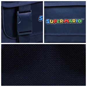 Cartable 38 cm super mario bleu