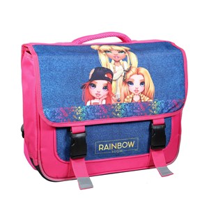 Cartable 38 cm rainbow high multicolore