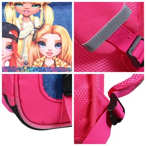 Cartable 38 cm rainbow high multicolore