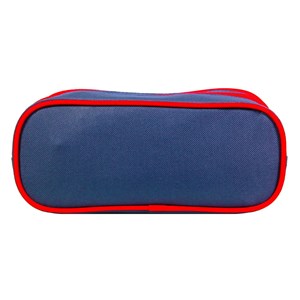 Bagtrotter trousse scolaire 2 compartiments spider-man bleu