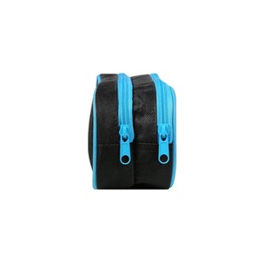 Bagtrotter trousse scolaire 2 compartiments jurassic world noir t-rex