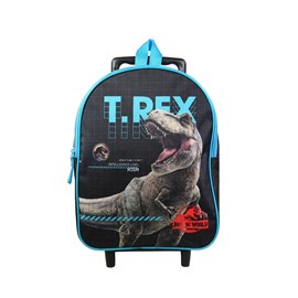 Bagtrotter sac à dos à roulettes 31 cm maternelle jurassic world noir t-rex