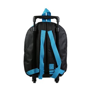 Bagtrotter sac à dos à roulettes 31 cm maternelle jurassic world noir t-rex