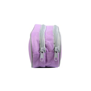 Bagtrotter trousse scolaire 2 compartiments princesses violet fleurs