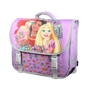 Bagtrotter cartable 38 cm princesses violet fleurs