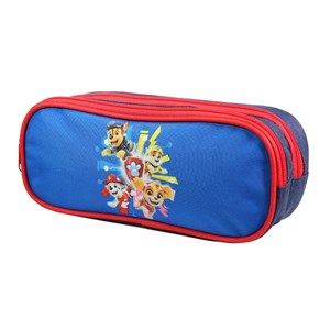 Bagtrotter trousse scolaire 2 compartiments pat'patrouille bleue