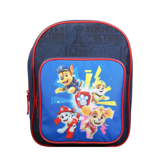 Sac à Dos à Roulettes Pat'Patrouille 31 Cm Bleu - Bagtrotter Enfant Maternelle