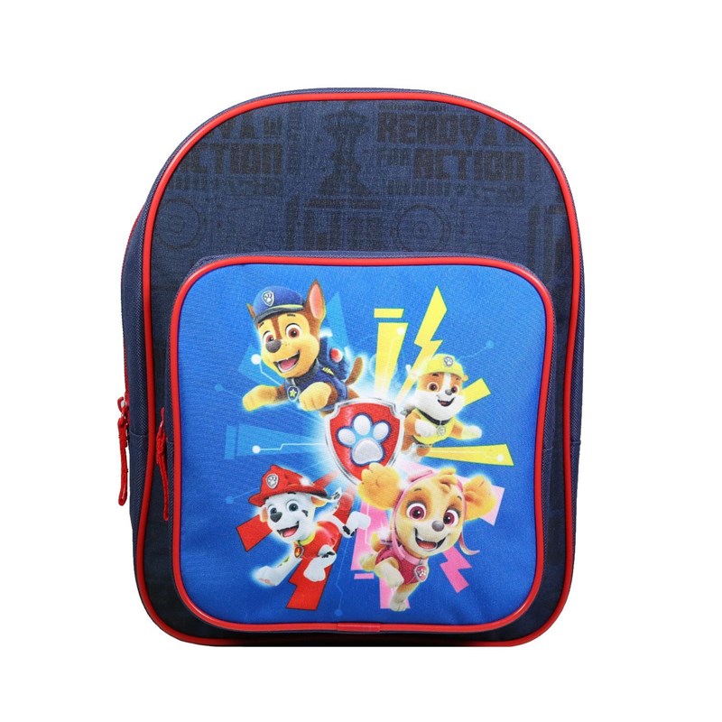 Bagtrotter sac à dos 31 cm avec poche maternelle pat'patrouille bleu