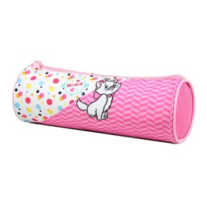 Bagtrotter trousse scolaire ronde marie rose