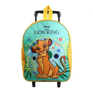 Bagtrotter sac à dos à roulettes 31 cm maternelle le roi lion vert