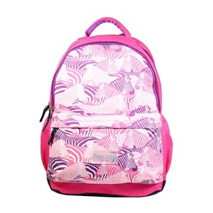 Bagtrotter sac à dos 2 compartiments phileas rose zèbre