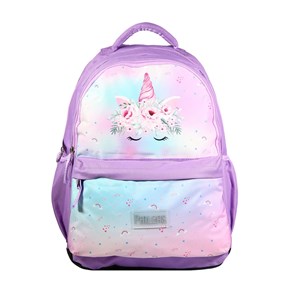 Bagtrotter sac à dos 2 compartiments phileas violet licorne