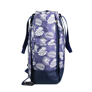Bagtrotter sac 3 en 1 : sac à dos, sac shopping et yoga offshore bleu fleurs