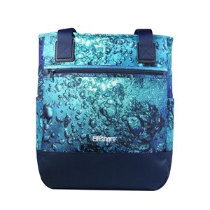 Bagtrotter sac 3 en 1 : sac à dos, sac shopping et yoga offshore bleu bulles