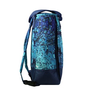 Bagtrotter sac 3 en 1 : sac à dos, sac shopping et yoga offshore bleu bulles