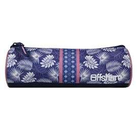 Bagtrotter trousse scolaire ronde offshore bleu