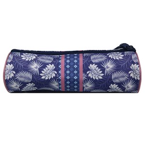 Bagtrotter trousse scolaire ronde offshore bleu