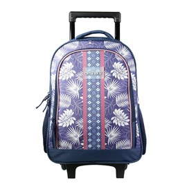 Bagtrotter sac à dos à roulettes offshore bleu