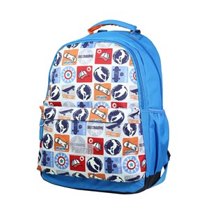 Bagtrotter sac à dos 2 compartiments phileas bleu skateur