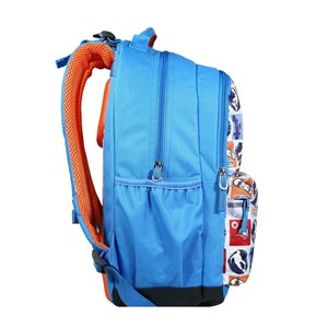 Bagtrotter sac à dos 2 compartiments phileas bleu skateur