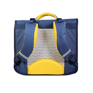 Bagtrotter cartable 38 cm phileas bleu dinosaure