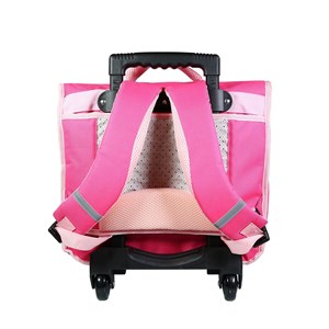 Bagtrotter cartable à roulettes 38 cm phileas rose danseuses