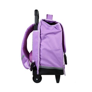 Bagtrotter cartable à roulettes 38 cm phileas violet licorne