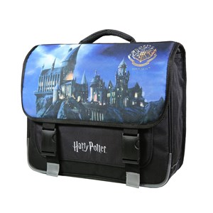Bagtrotter cartable 38 cm harry potter noir château