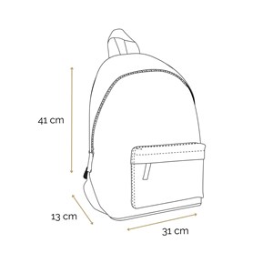 Bagtrotter sac à dos 1 compartiment harry potter noir château