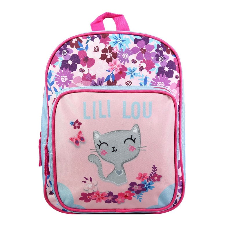 Bagtrotter sac à dos 31 cm avec poche maternelle lili lou rose