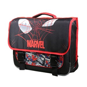 Bagtrotter cartable 38 cm spider-man noir toile d'araignée
