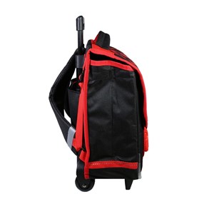 Bagtrotter cartable à roulettes 38 cm spider-man noir