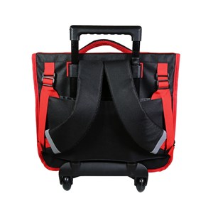 Bagtrotter cartable à roulettes 38 cm spider-man noir