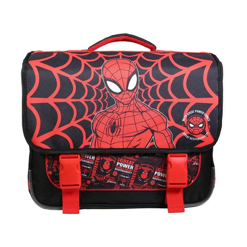 Bagtrotter - Bagtrotter cartable 38 cm spider-man noir