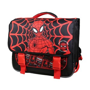 Bagtrotter cartable 38 cm spider-man noir