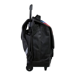 Bagtrotter cartable à roulettes 38 cm spider-man bleu
