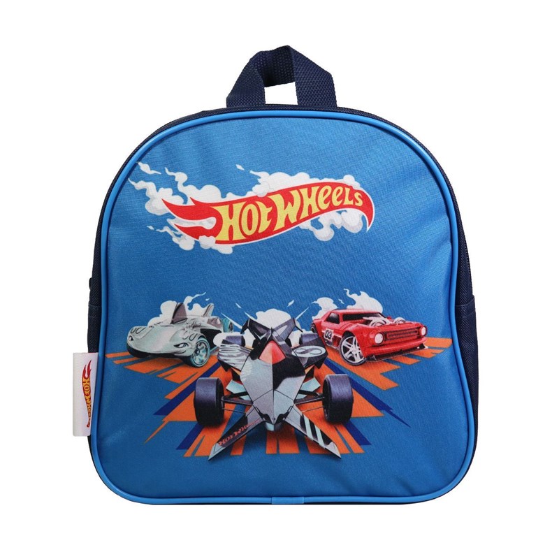 Bagtrotter sac à dos gouter 24 cm maternelle hot wheels bleu