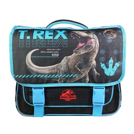 Bagtrotter cartable 38 cm jurassic world noir t-rex
