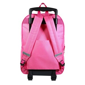 Bagtrotter sac à dos à roulettes minnie so cool rose